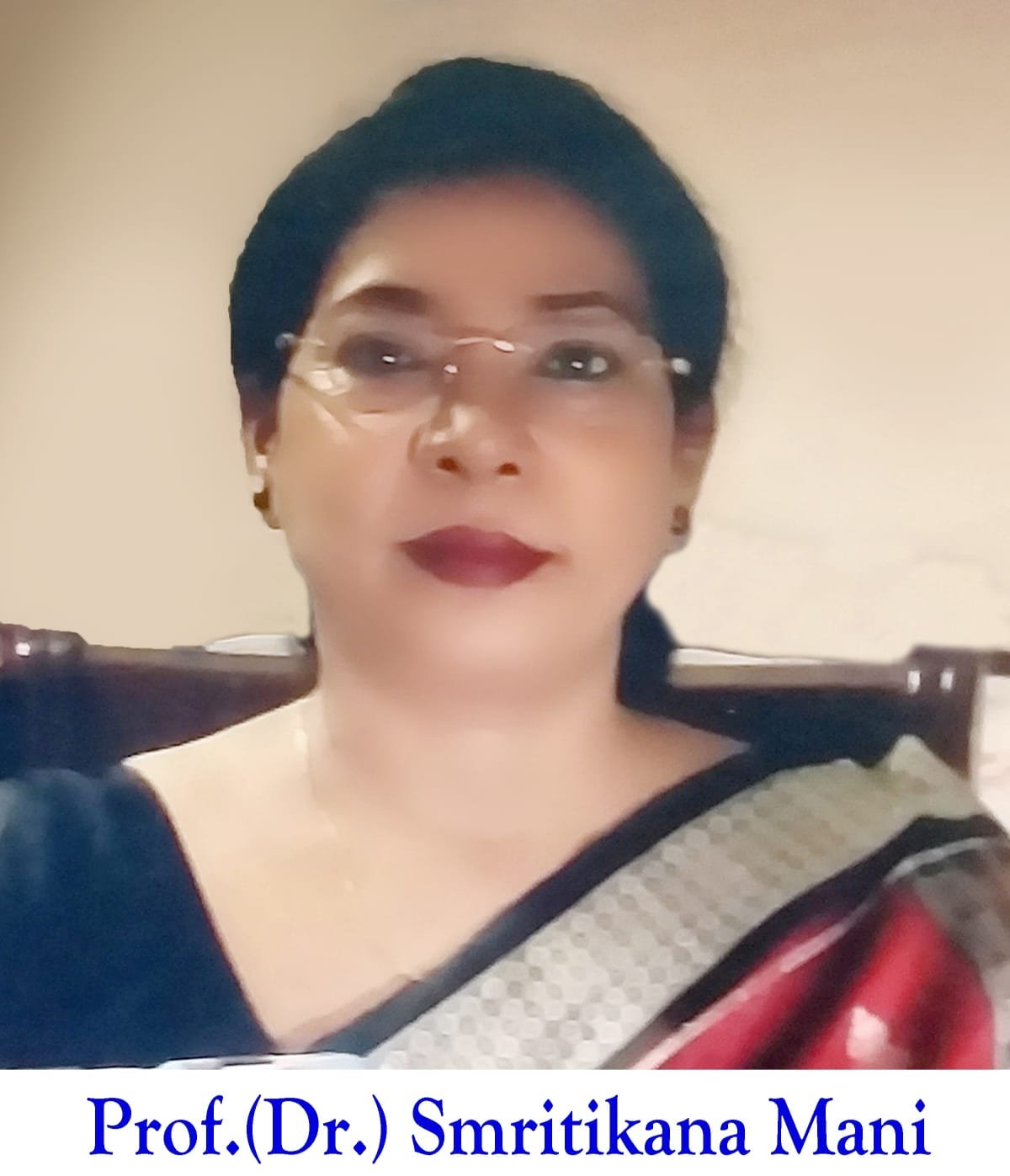 Smritikana Mani - Principal - Institute of Nursing Islamia Hospital